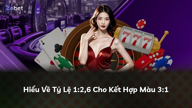 Hiểu Về Tỷ Lệ 1:2,6 Cho Kết Hợp Màu 3:1