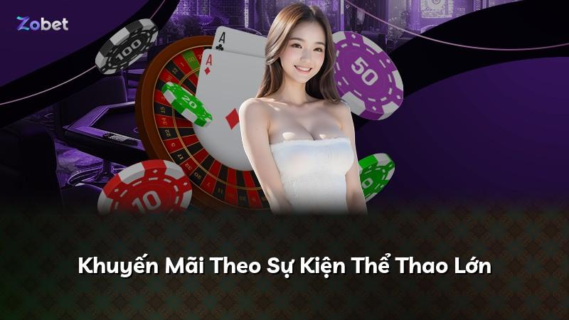 Khuyến Mãi Theo Sự Kiện Thể Thao Lớn