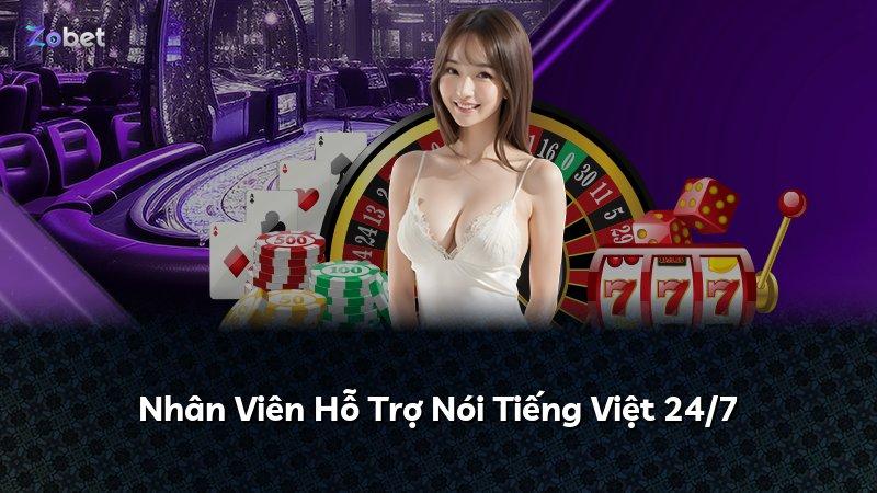 Nhân Viên Hỗ Trợ Nói Tiếng Việt 24/7