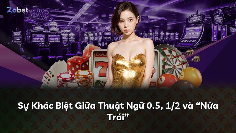 Sự Khác Biệt Giữa Thuật Ngữ 0.5, 1/2 và “Nửa Trái”